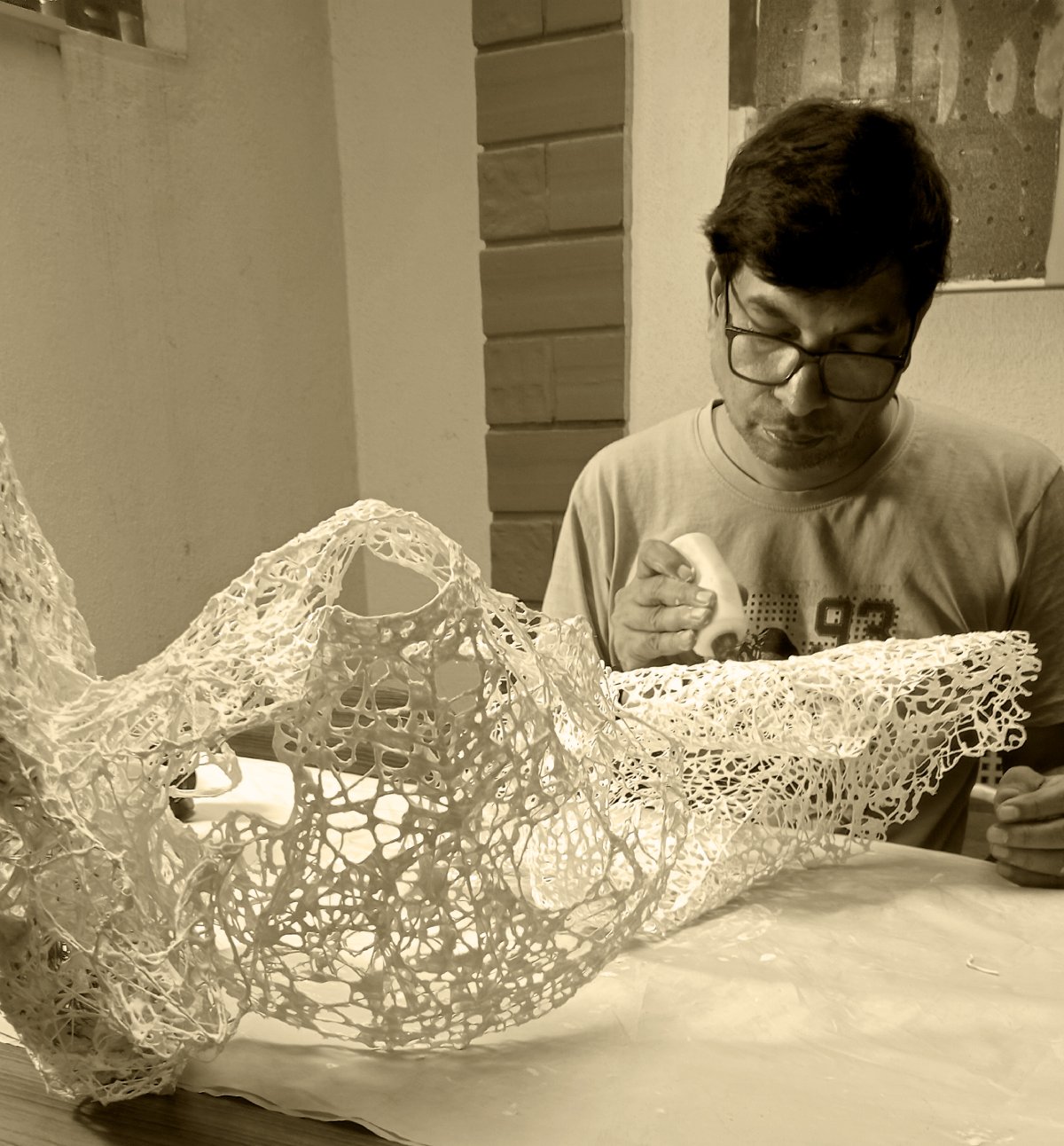 Studio, work in progress